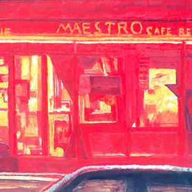 Rouge Brasserie, óleo/tablero, ( 122x168 )