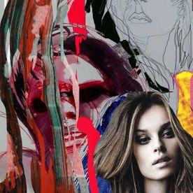 Women brushstroke
