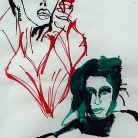 Corsairs Ink / rice paper A4.