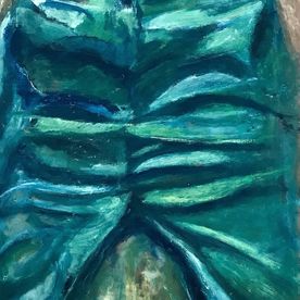 Green Jeans, óleo, acrílico/tablero, (60x146)