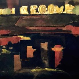 Eroque, óleo/tablero, ( 90x200 )