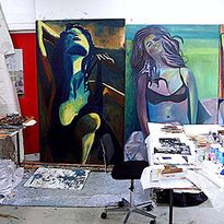 Estudio pintor Juan Benosa